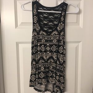 Forever 21 tribal tank top